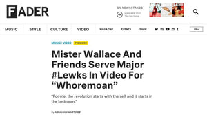 "WHOREMOAN" - Mister Wallace x Snowy Wilderness SS17