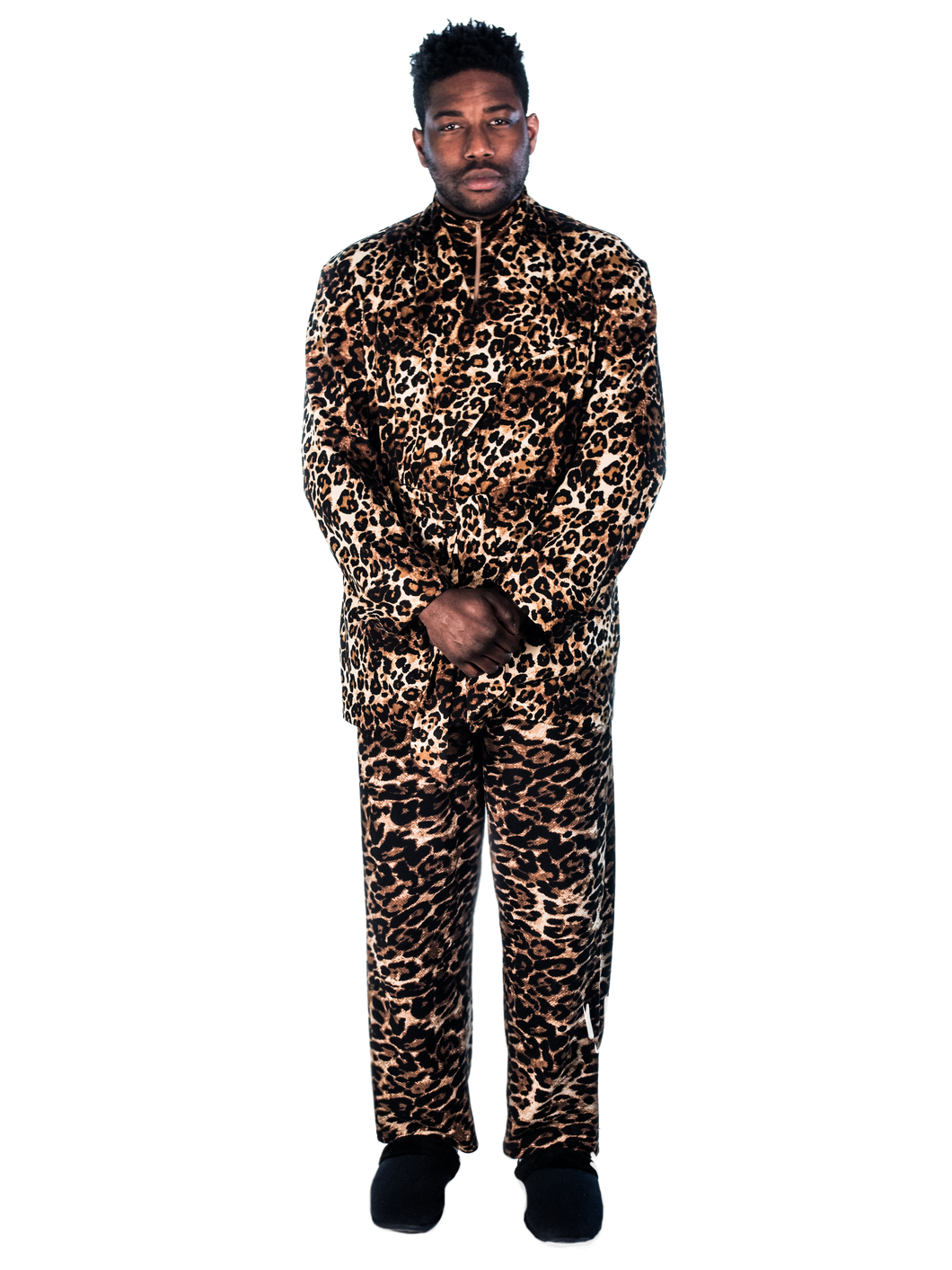 Three Piece Smoking Suit - Cheetah