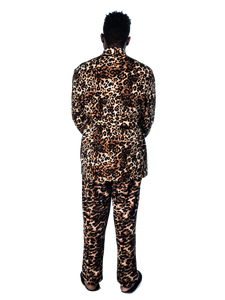 Three Piece Smoking Suit - Cheetah